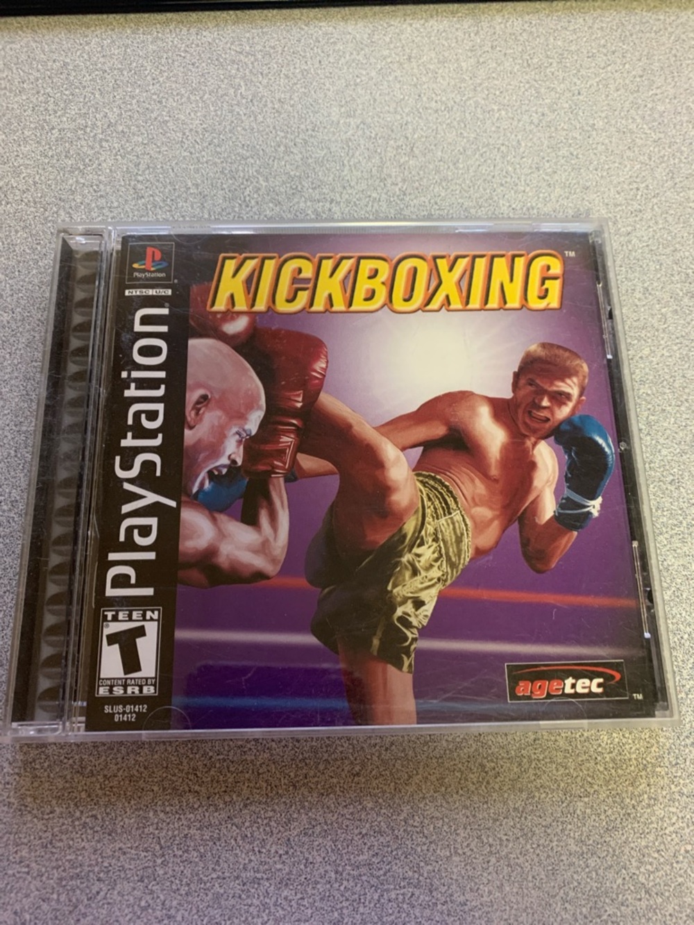 Sony PlayStation 1 PS1 Kickboxing - CIB complete
